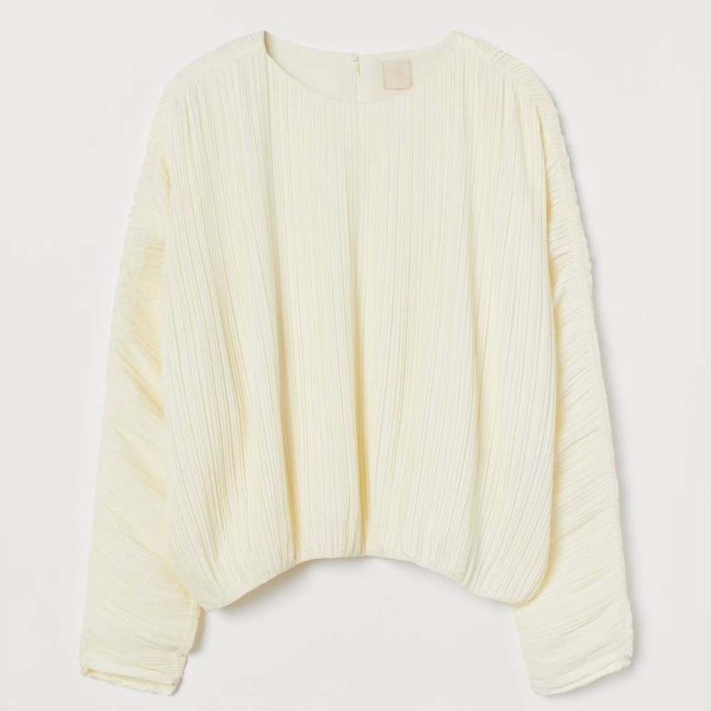 H&M Pleated Blouse